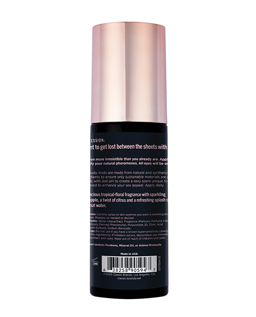 Thumbnail for Simply Sexy Pheromone Body Mist - 3.35 oz Afternoon Delight