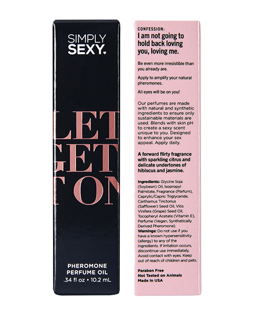 Thumbnail for Simply Sexy Pheromone Perfume Oil Roll On - .34 oz Let's Get It On