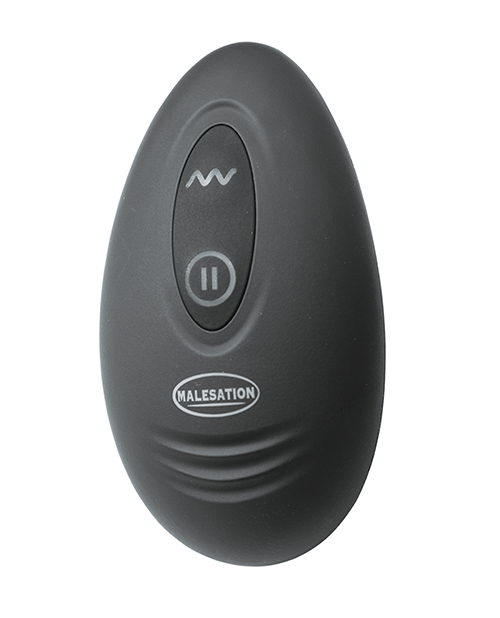 Thumbnail for Malesation Vibro Rocket Anal Plug - Black