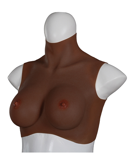 Thumbnail for XX-DREAMTOYS Ultra Realistic D Cup Breast Form Medium - Black