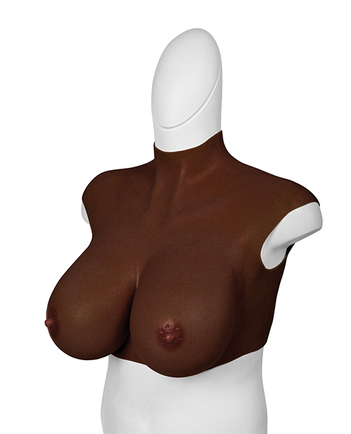 Thumbnail for XX-DREAMTOYS Ultra Realistic H Cup Breast Form Extra Large - Black