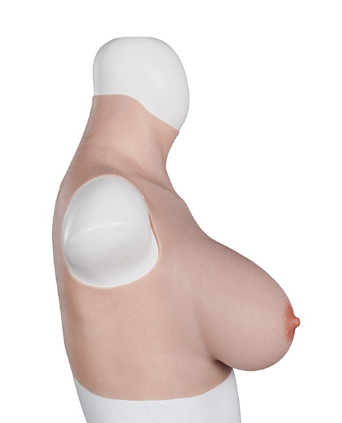 Thumbnail for XX-DREAMSTOYS Ultra Realistic E Cup Breast Form Large - Ivory