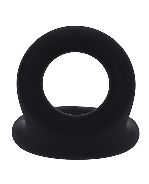 Thumbnail for Tantus Uplift Silicone C Ring - Onyx