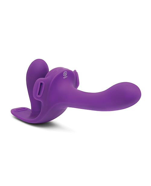 Thumbnail for Lock-In Dual-Ended Vibrating Strap-On & Harness Set