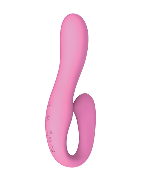 Thumbnail for Chri Dual Action Vibrator - Pink