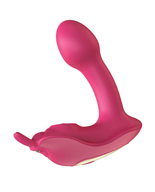 Thumbnail for Honey Ryder Dual Action Thumping & Vibrating Rabbit - Pink
