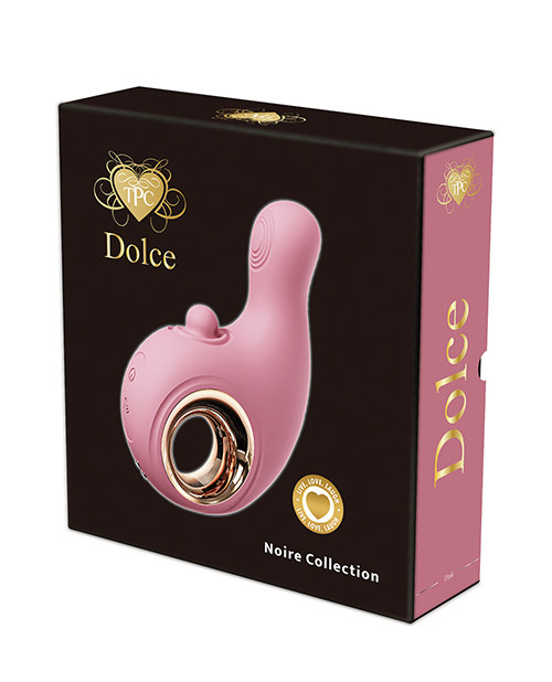 Thumbnail for Dolce Dual Action Tapping Vibrator - Pink