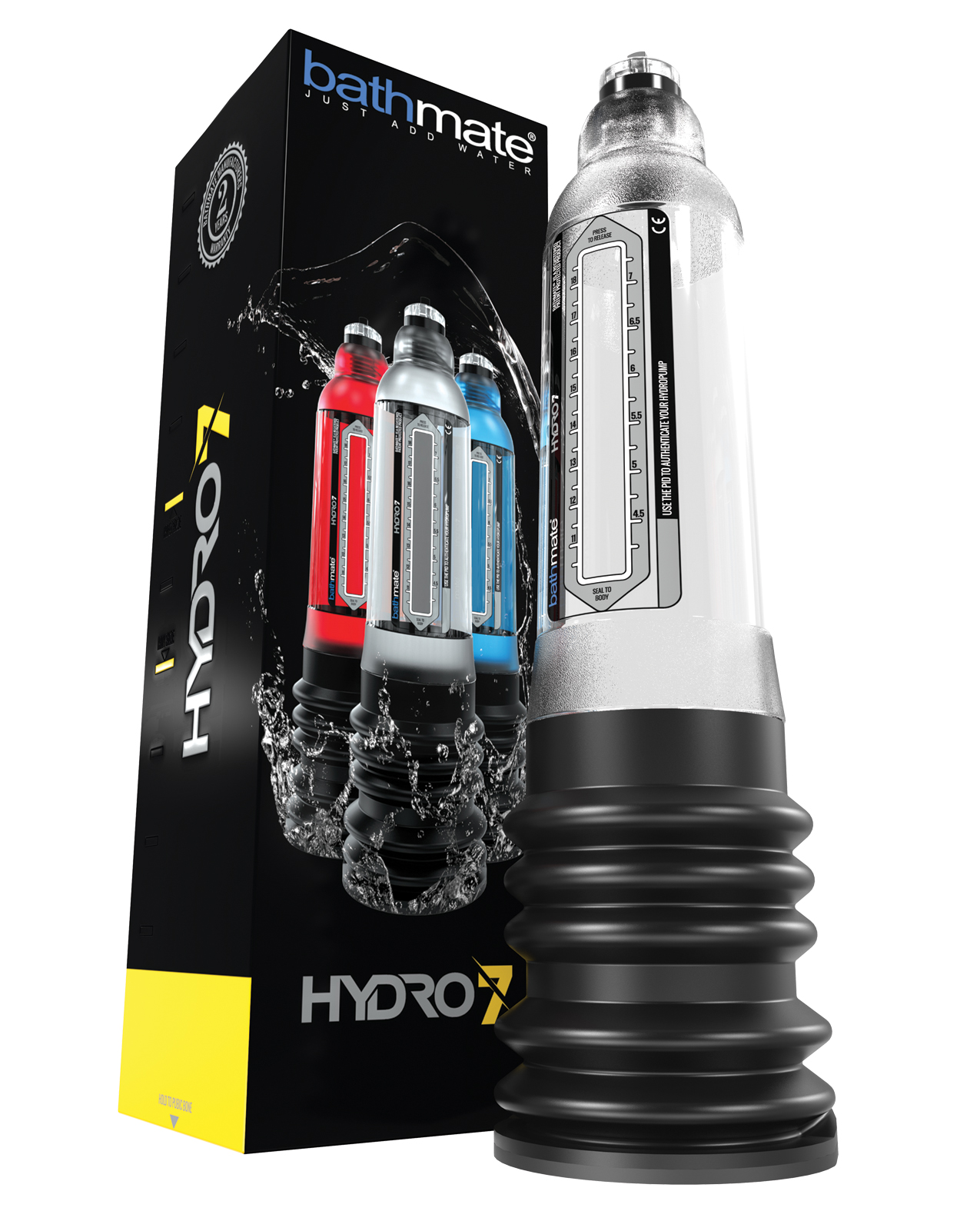 Thumbnail for Bathmate Hydro 7 Hydropump - Clear