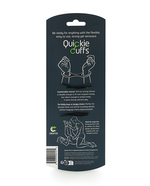 Thumbnail for Quickie Cuffs Large - Black