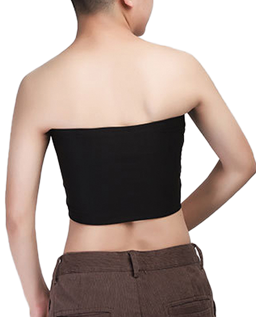 Thumbnail for Gender Fluid Strapless Chest Compression Binder - XL Black