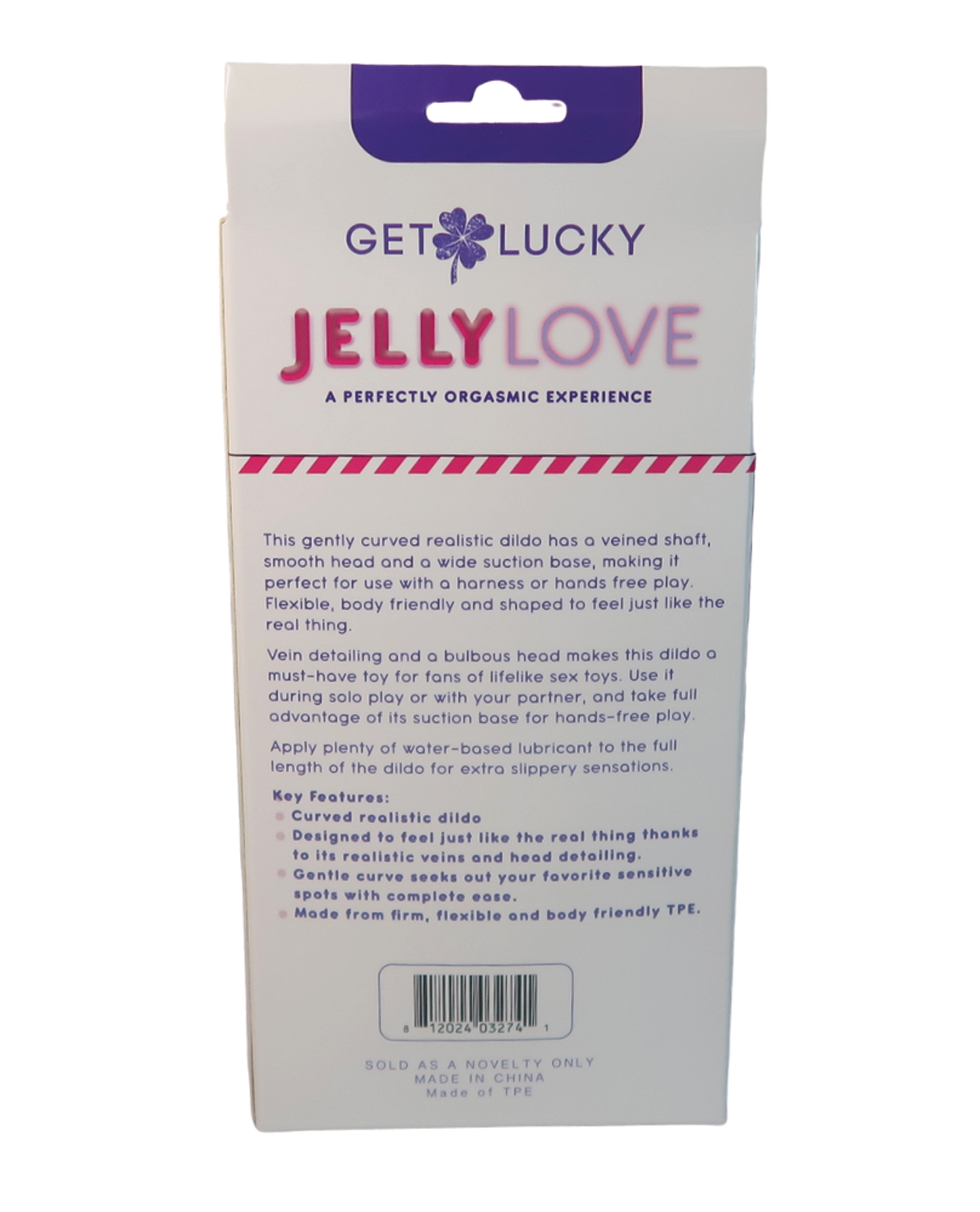 Thumbnail for Get Lucky 7" Jelly Series Jelly Love - Purple