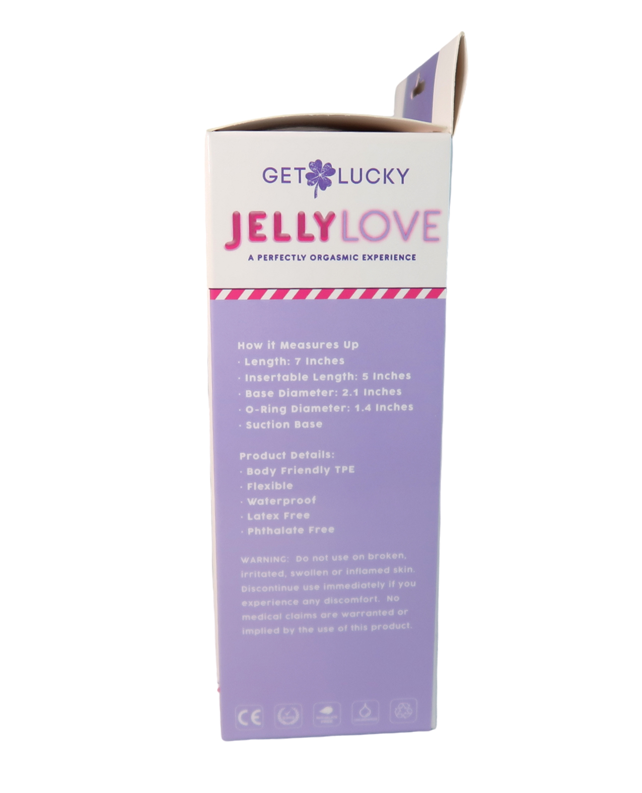 Thumbnail for Get Lucky 7" Jelly Series Jelly Love - Purple