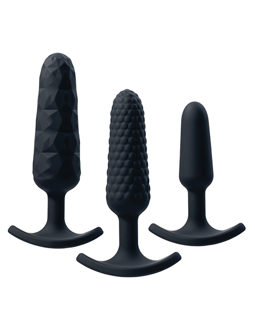Thumbnail for VeDO Trio Anal Plug Set - Black