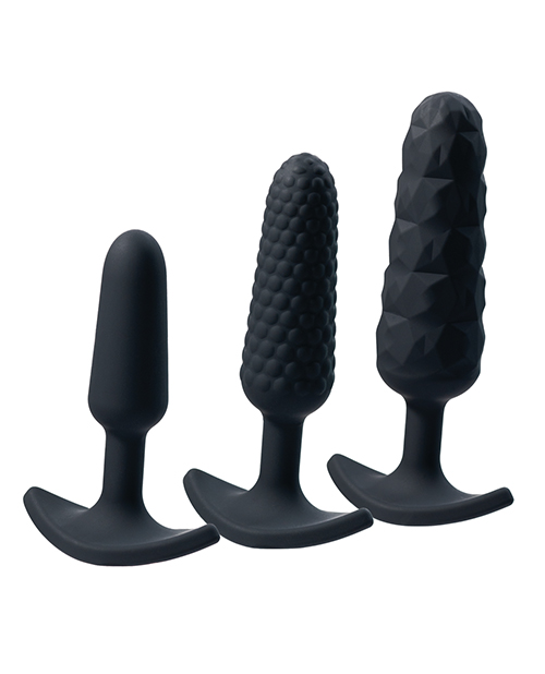 Thumbnail for VeDO Trio Anal Plug Set - Black