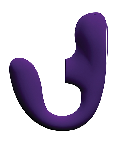 Thumbnail for VeDO Suki Plus Rechargeable Dual Sensation Toy - Deep Purple