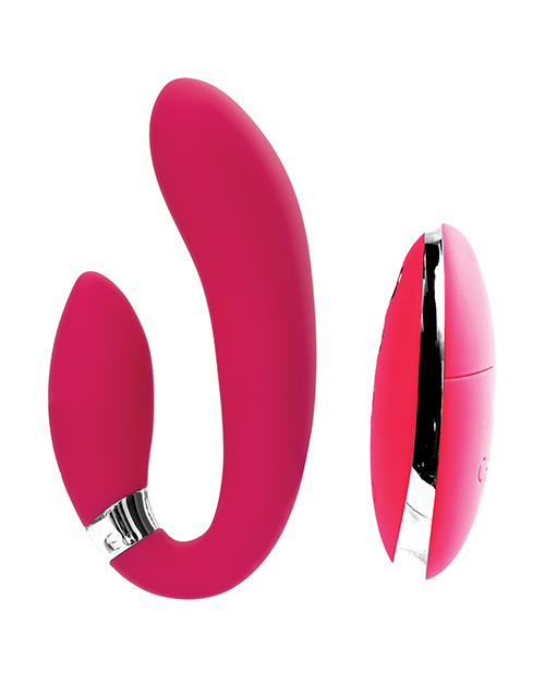 Thumbnail for VeDO Jeni Dual Motor Vibe w/Remote - Pink