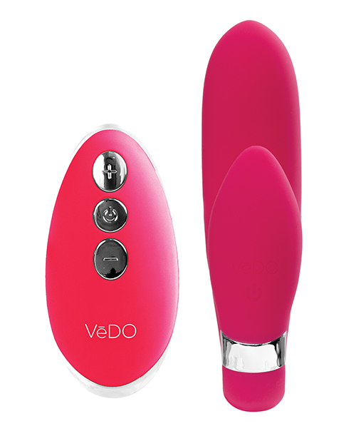 Thumbnail for VeDO Jeni Dual Motor Vibe w/Remote - Pink