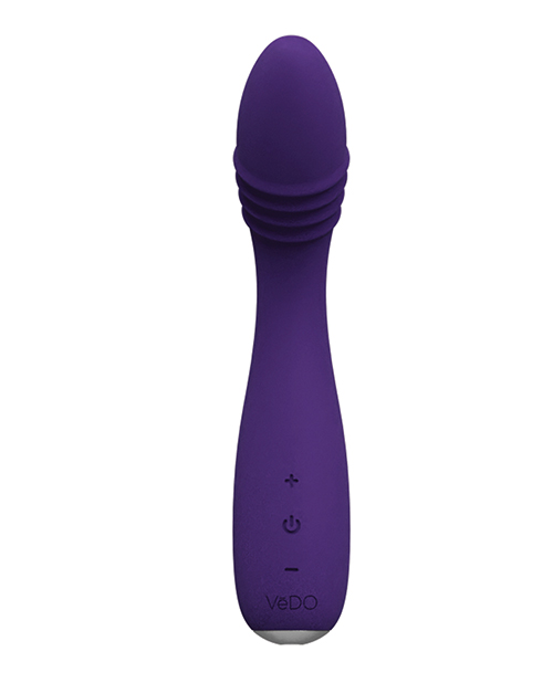 Thumbnail for VeDO Ohni Rechargeable G-Spot Thrusting Vibe - Purple