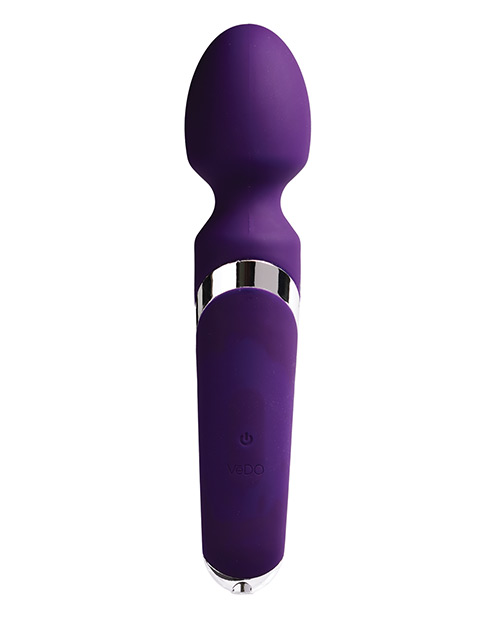 Thumbnail for VeDO Wanda Rechargeable Wand - Deep Purple