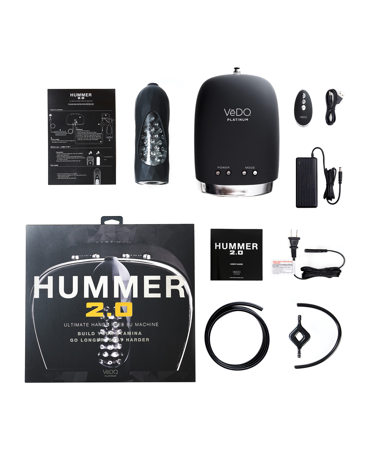 Thumbnail for VeDO Hummer 2.0 Masturbator - Black