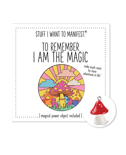 Warm Human I Am The Magic Mini Card &amp; Charm