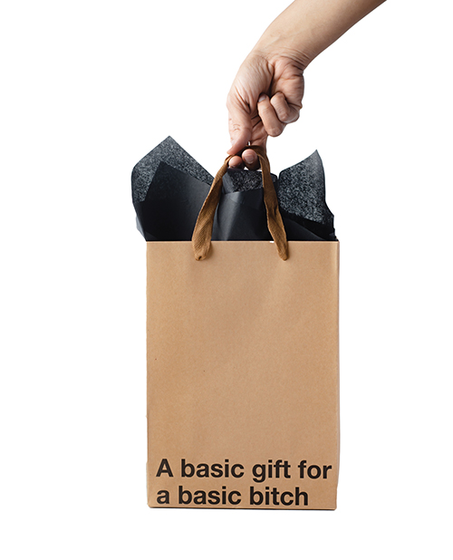 Thumbnail for A Basic Gift For a Basic Bitch Gift Bag - Pack of 3