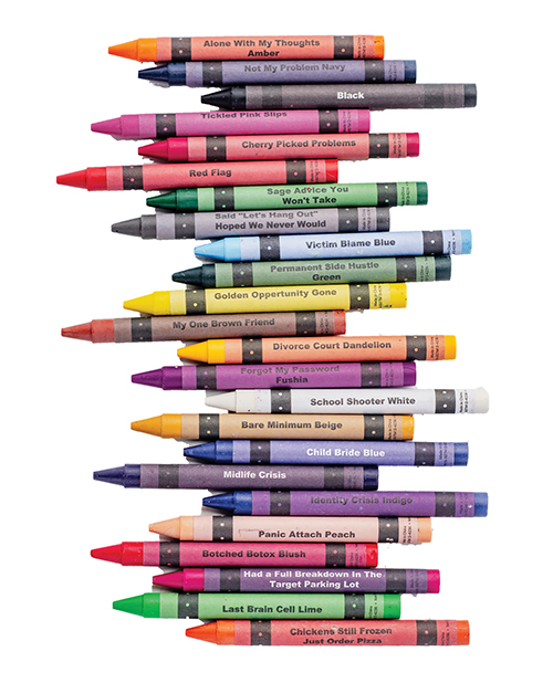 Thumbnail for Wood Rocket Offensive-ish Crayons