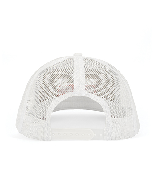 Thumbnail for Wood Rocket Fuck Off Trucker Hat - White