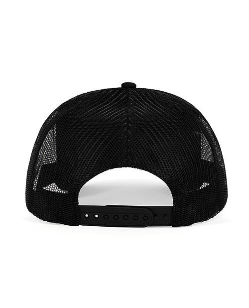 Thumbnail for Wood Rocket Fuck You You Fucking Fuck Trucker Hat - Black