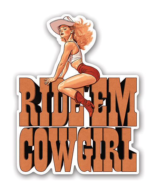 Thumbnail for Ride Em Cowgirl Sticker