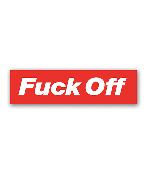 Thumbnail for Fuck Off Sticker