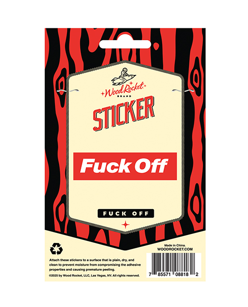 Thumbnail for Fuck Off Sticker