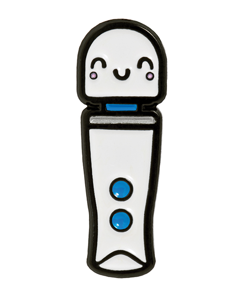Thumbnail for Wood Rocket Magic Wand Kawaii Micro Pin