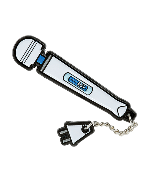 Thumbnail for Wood Rocket Magic Wand Original Pin w/Chain