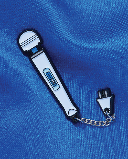 Thumbnail for Wood Rocket Magic Wand Original Pin w/Chain