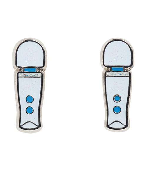 Thumbnail for Wood Rocket Magic Wand Micro Earrings