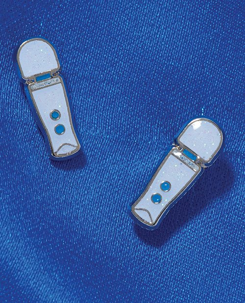 Thumbnail for Wood Rocket Magic Wand Micro Earrings