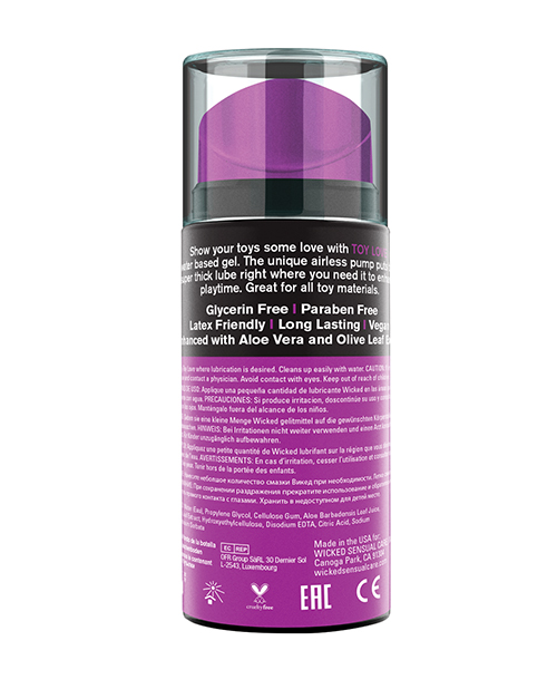 Thumbnail for Wicked Sensual Care Toy Love Waterbased Gel - 3.3 oz