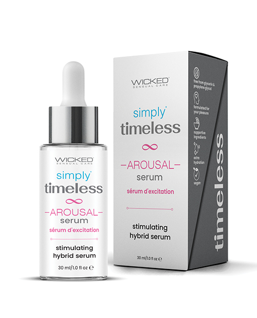 Wicked Sensual Care Simply Timeless Arousal Serum - 1 oz Bottle
