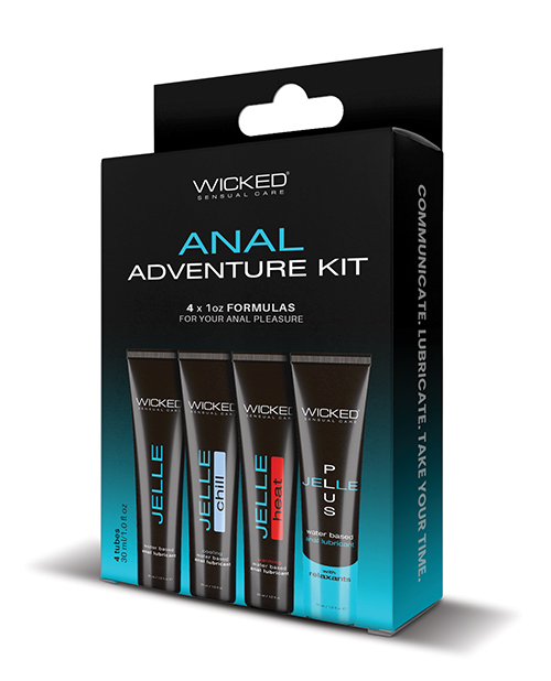 Thumbnail for Wicked Sensual Care Anal Adventure Kit - 1 oz Bottles