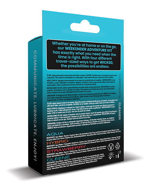 Thumbnail for Wicked Sensual Care Weekender Kit - 1 oz Bottles