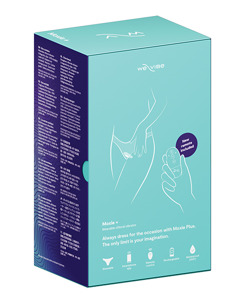 Thumbnail for We-Vibe Moxie+ Panty Vibe - Aqua