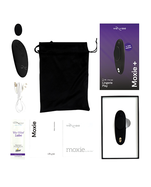 Thumbnail for We-Vibe Moxie+ Panty Vibe - Satin Black