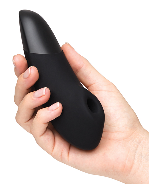 Thumbnail for Womanizer Enhance 2 in 1 Pleasure Air &amp; Vibrations - Black