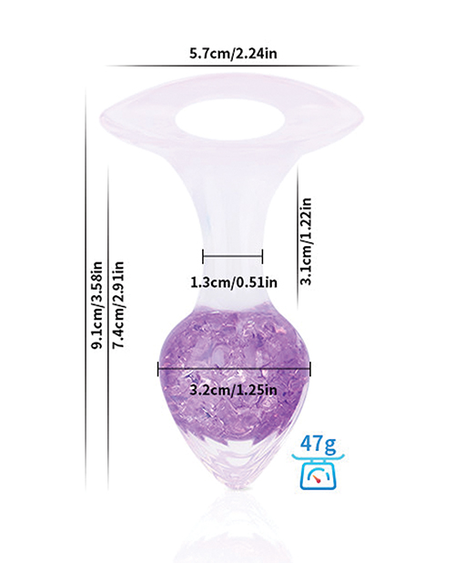 Thumbnail for Luxe Prism Small Plug - Light Purple