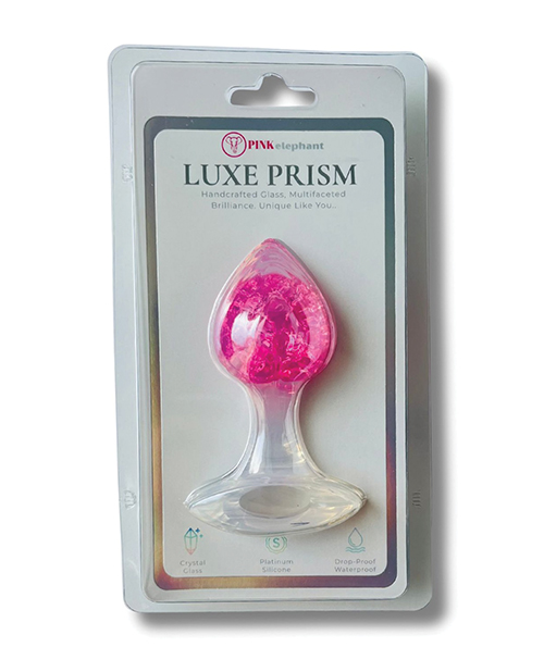 Thumbnail for Luxe Prism Medium Plug - Light Pink