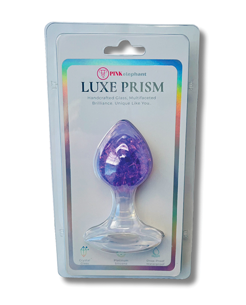Thumbnail for Luxe Prism Medium Plug - Light Purple