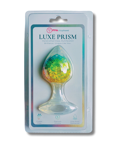 Thumbnail for Luxe Prism Large Plug - Rainbow