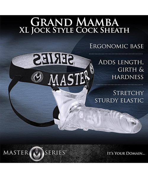 Thumbnail for Master Series Grand Mamba XL Style Cock Sheath