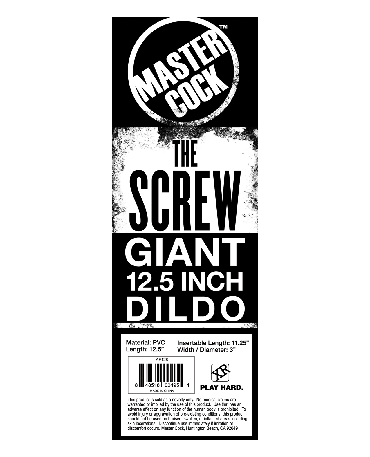 Thumbnail for Master Cock The Screw Giant 12.5" Dildo